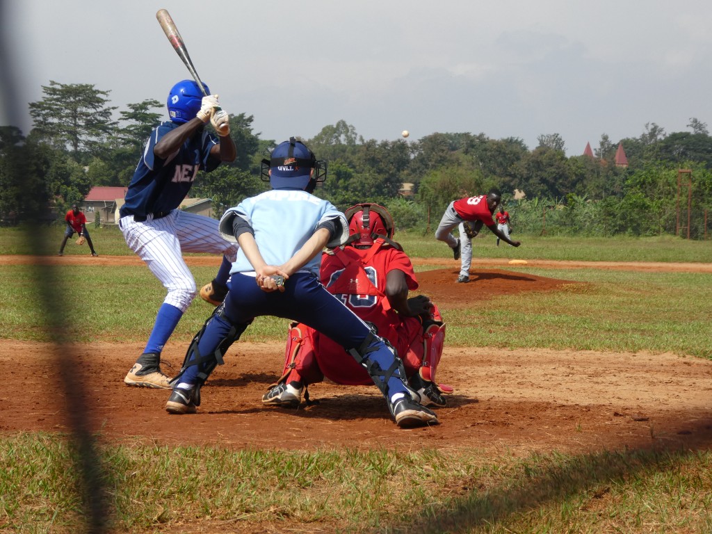 Baseball game at Jinja Cardinals